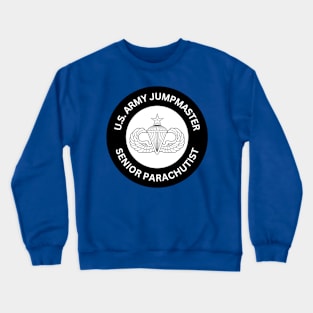 Army Senior Jump Wings - Airborne Jumpmaster Crewneck Sweatshirt